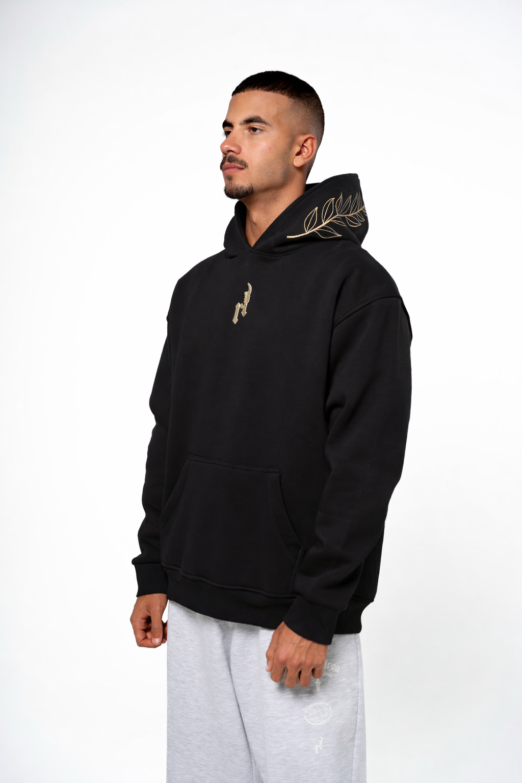 Golden Rlntlss Feathers hoodie