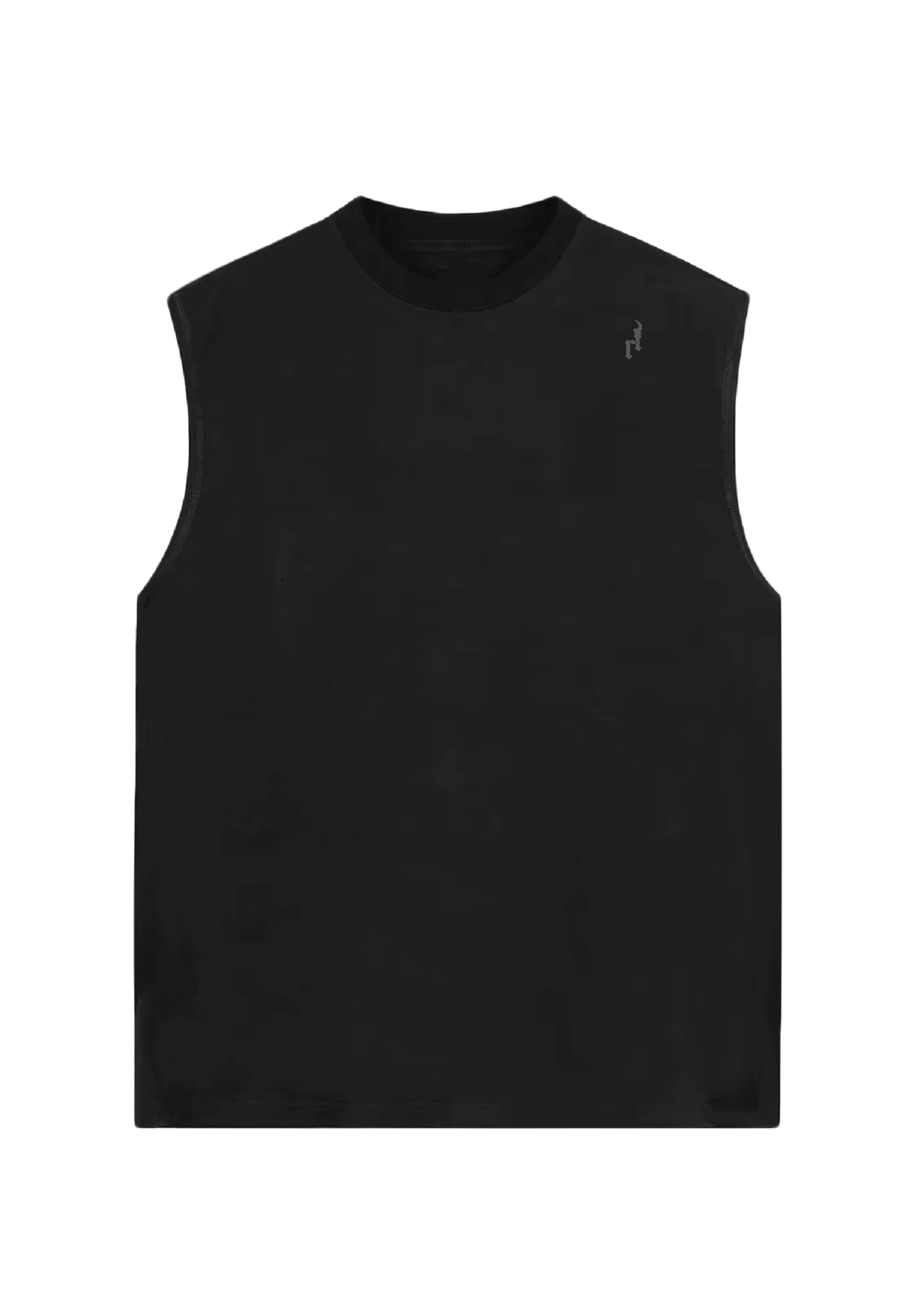 Hybrid black tank top