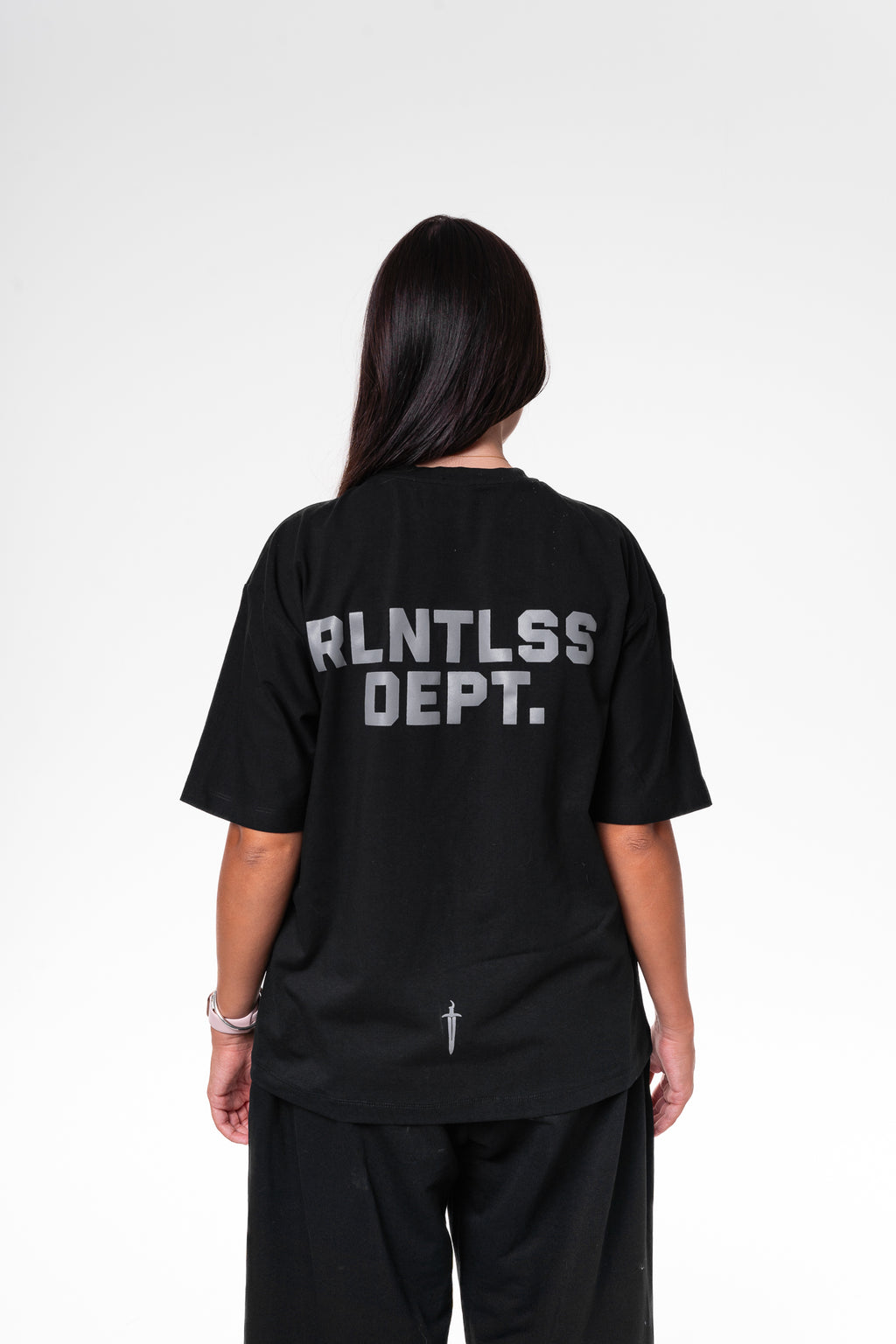 Women rlntlss dept oversized t-shirt