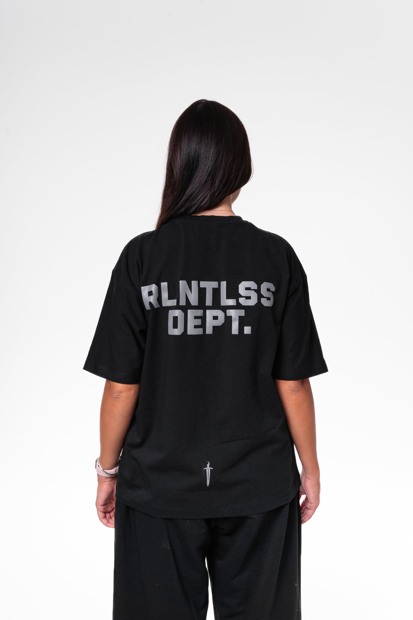 Women rlntlss dept oversized t-shirt
