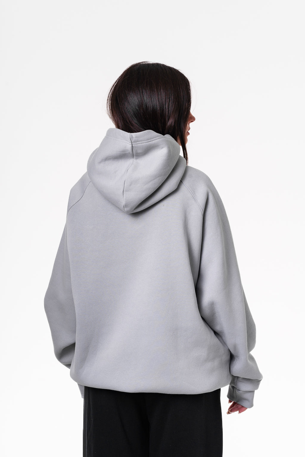 Women silver essential hoodie