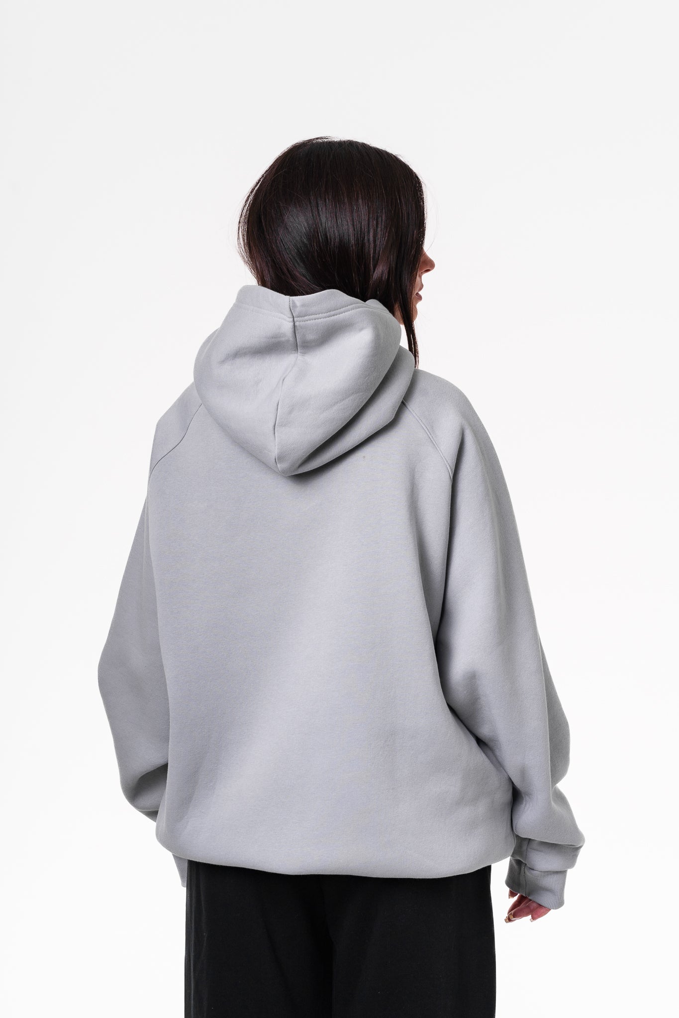 Women silver essential hoodie