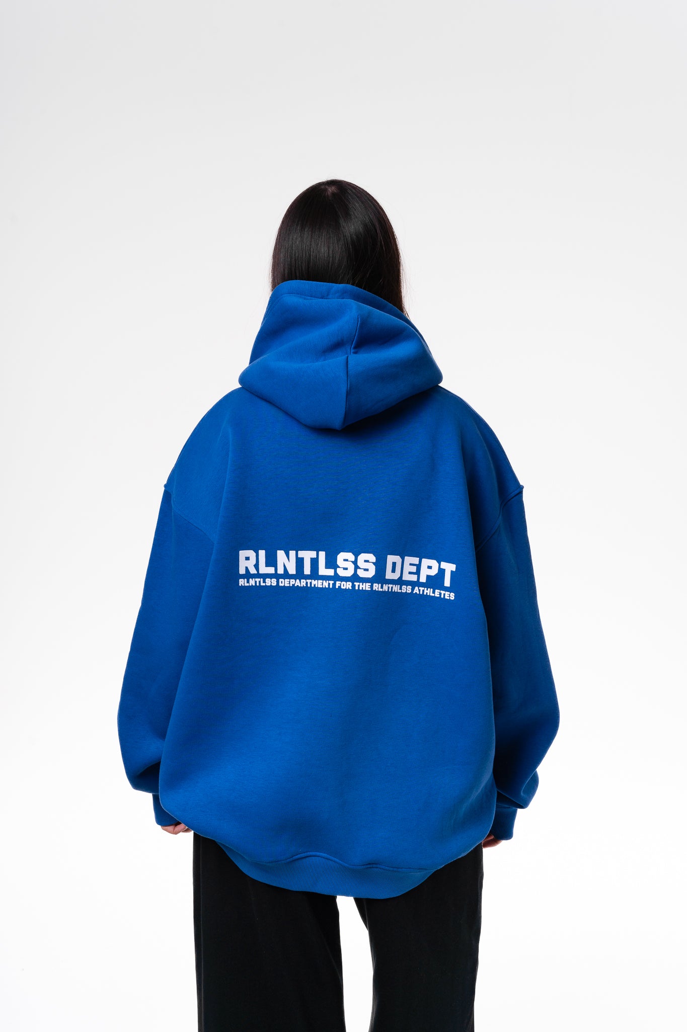 Women Blue hoodie