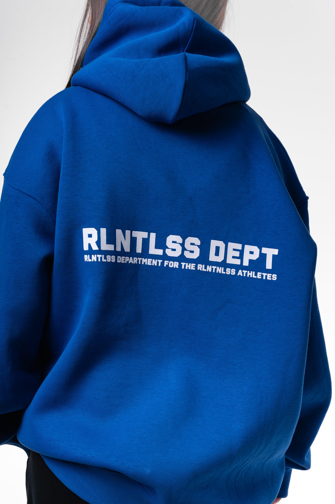 Women Blue hoodie
