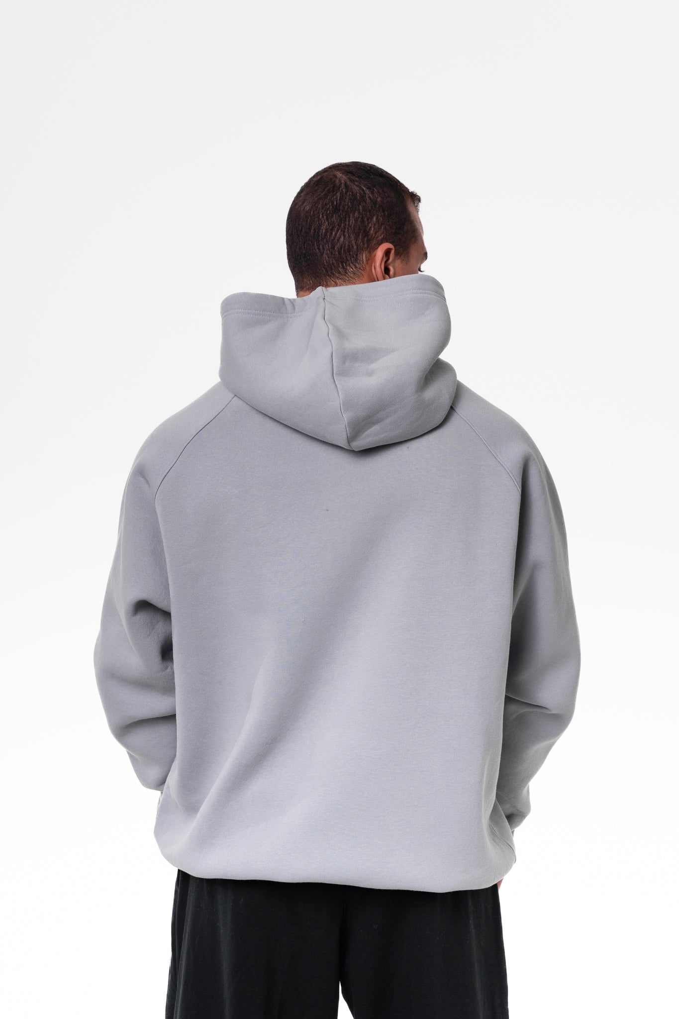 Silver hoodie