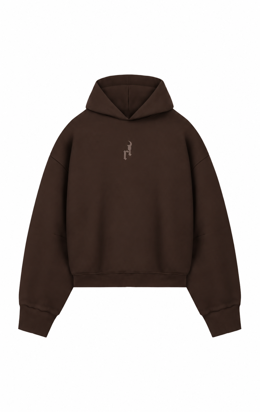 Brown rlntlss hoodie