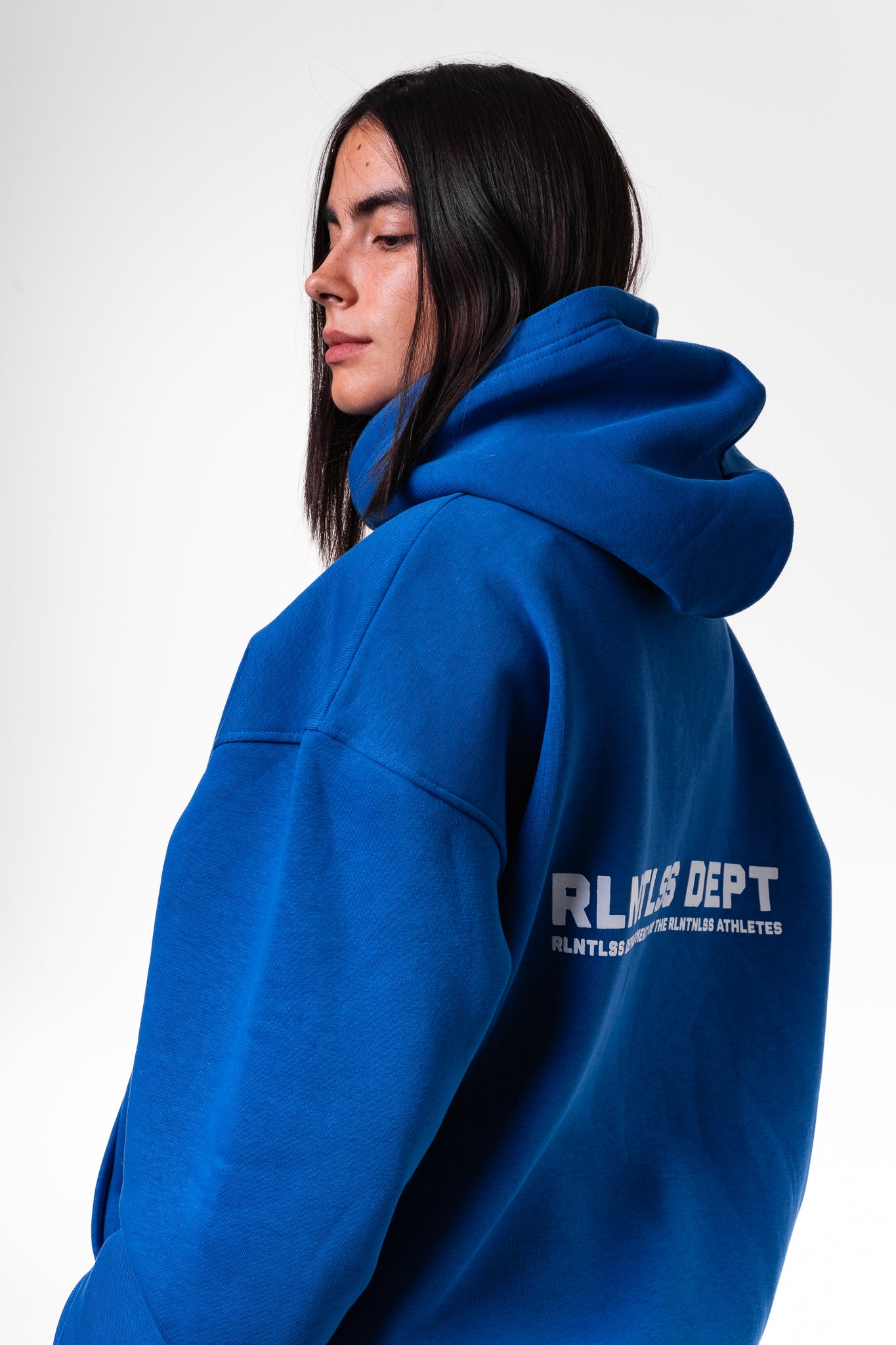 Women Blue hoodie