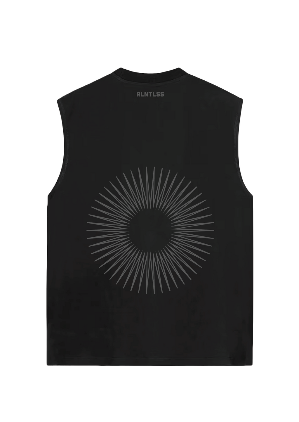 Hybrid black tank top