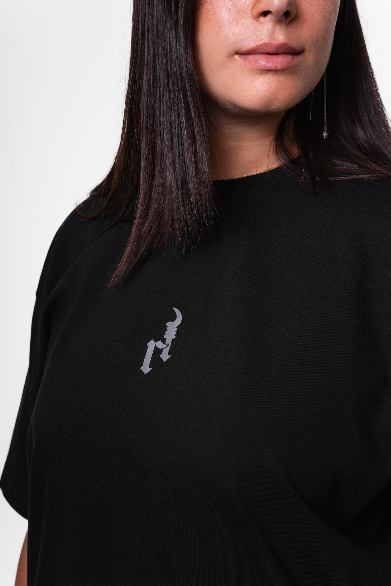 Women rlntlss dept oversized t-shirt