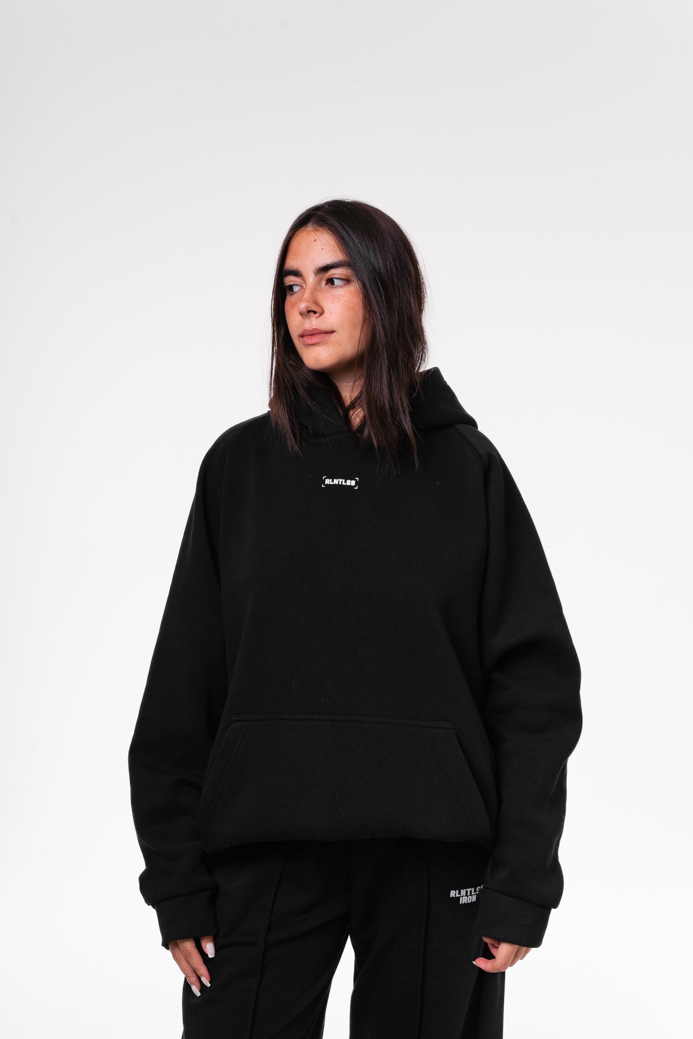 Women Black hoodie