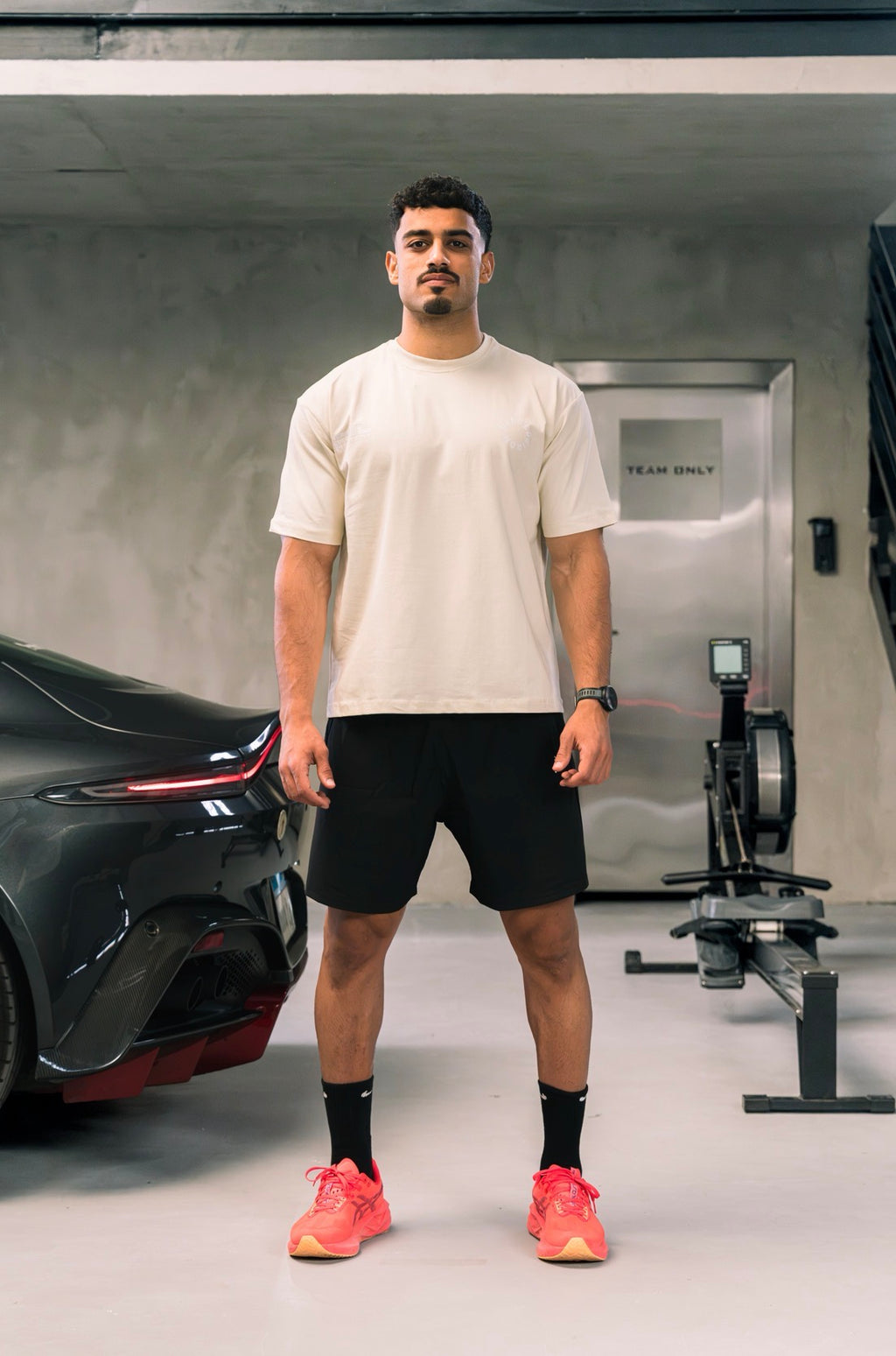 conditioning cream oversized t-shirt