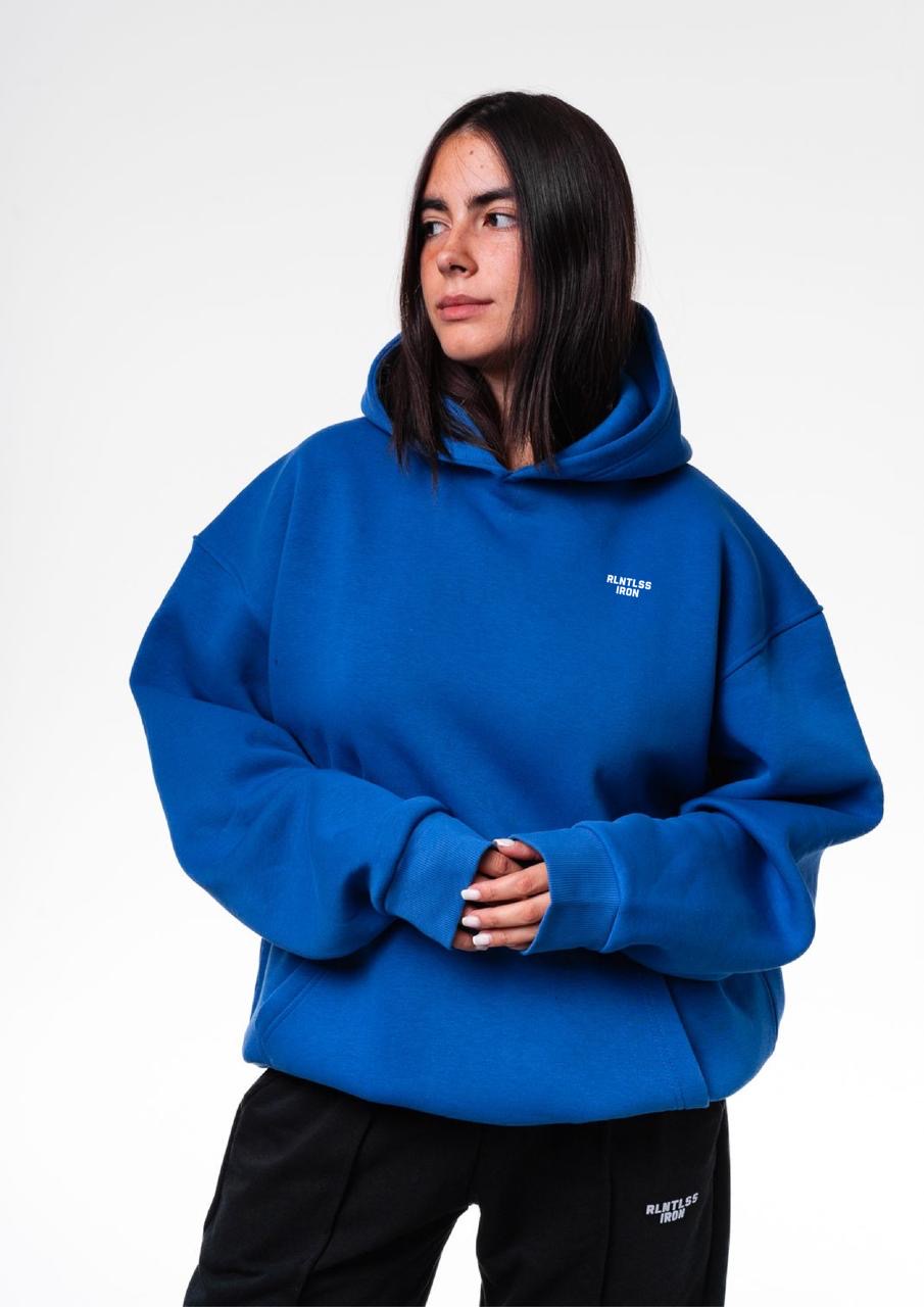 Women Blue hoodie