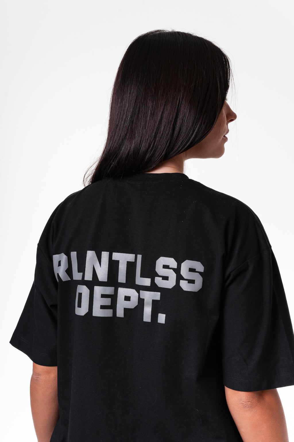 Women rlntlss dept oversized t-shirt