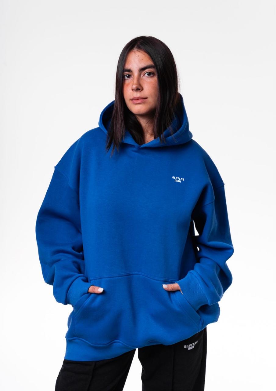 Women Blue hoodie