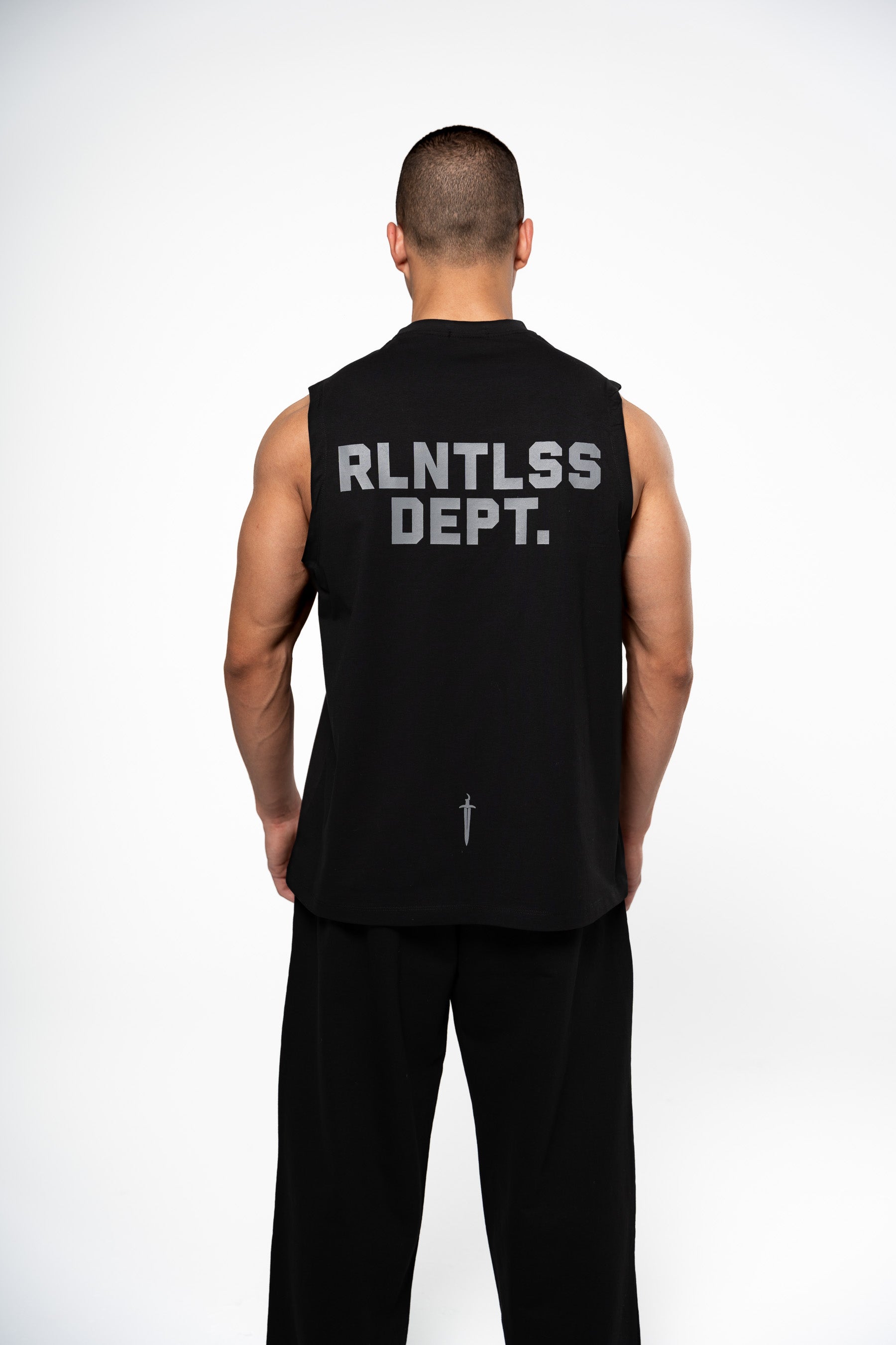Smoked oversized tank top rlntlss dept.