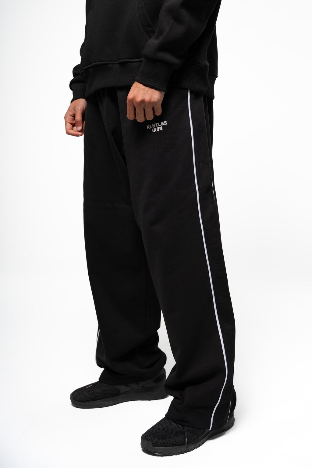 Areo-fleece two lined straight leg pants
