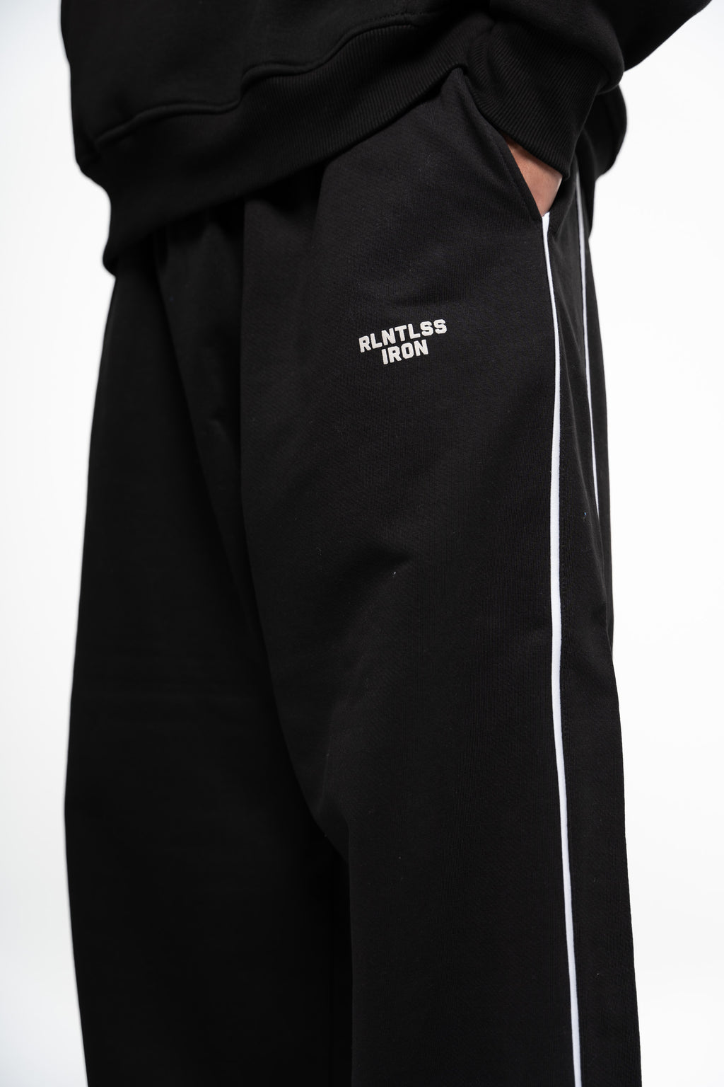 Areo-fleece two lined straight leg pants