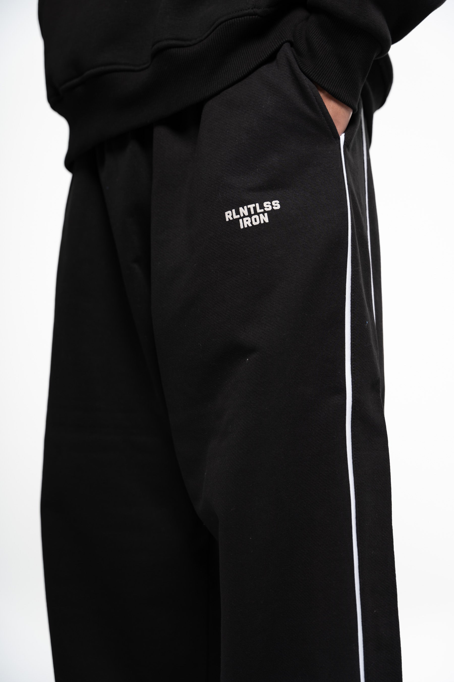 Areo-fleece two lined straight leg pants