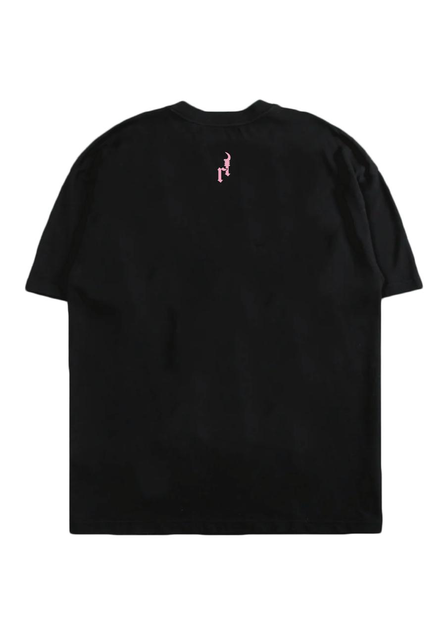 Pump cover (black and pink)