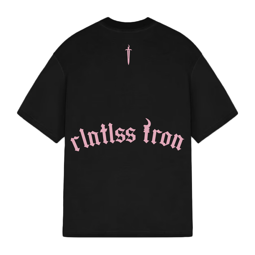 Pump cover (black and pink)