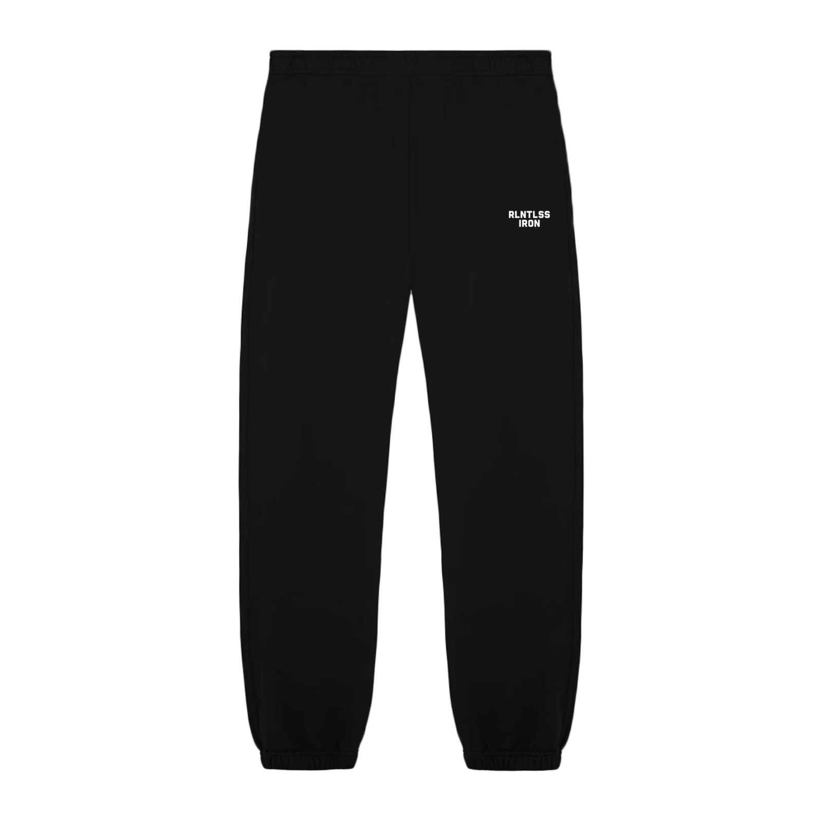 Black Areo-flecee Cuffed