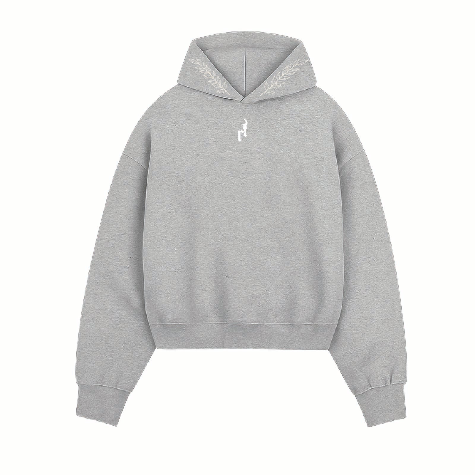 Grey Feather hoodie